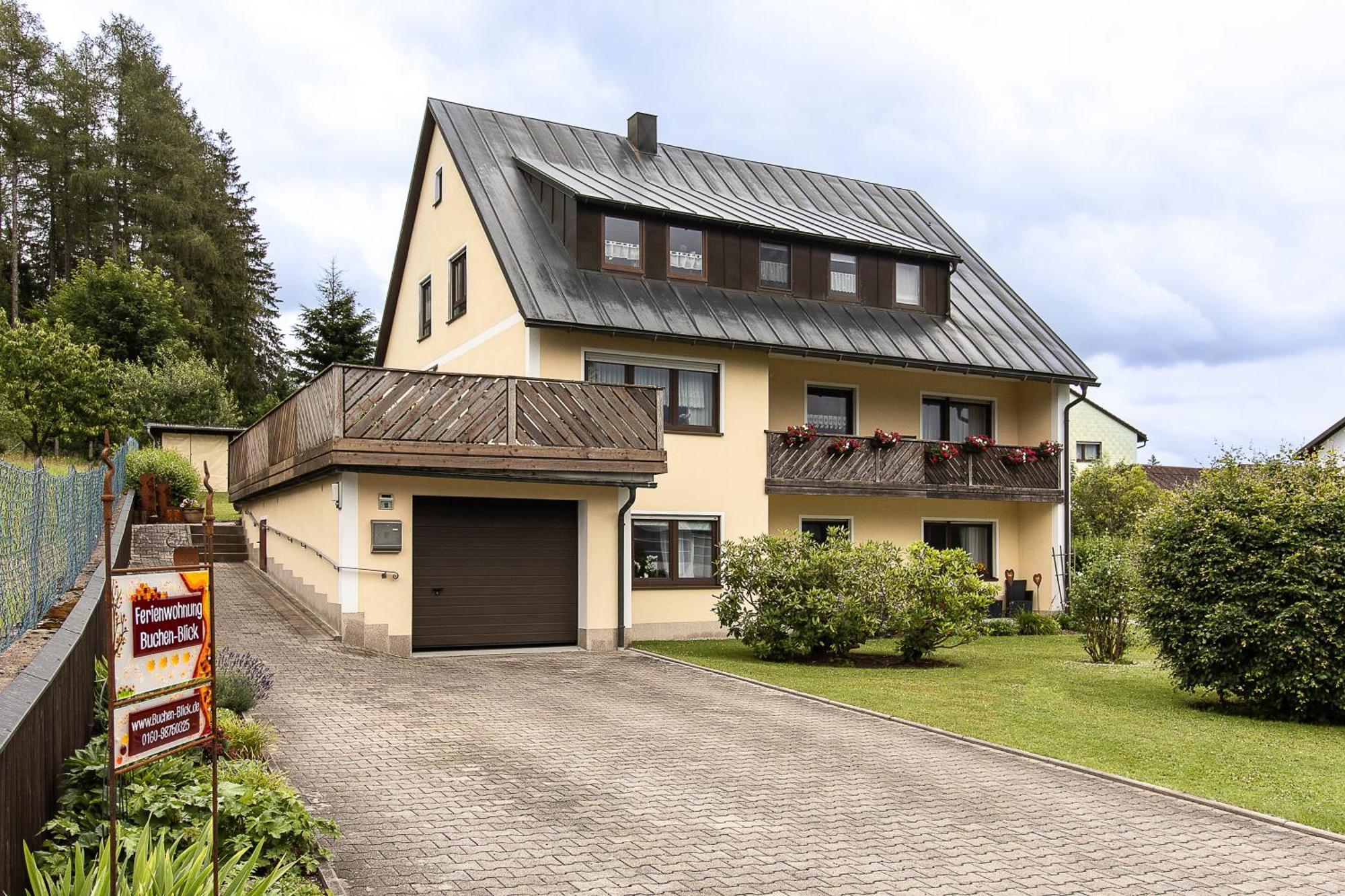 Buchen Blick - Ruhige Moderne Ferienwohnung 82Qm. Фихтельберг Экстерьер фото
